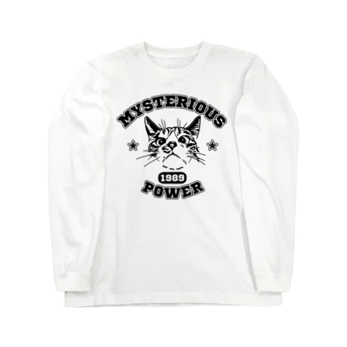 不思議な猫パワー Long Sleeve T-Shirt