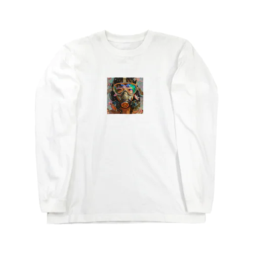 gasmask girl spring 2024 Long Sleeve T-Shirt