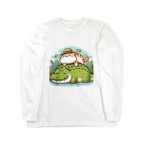 眠りネコ Long Sleeve T-Shirt