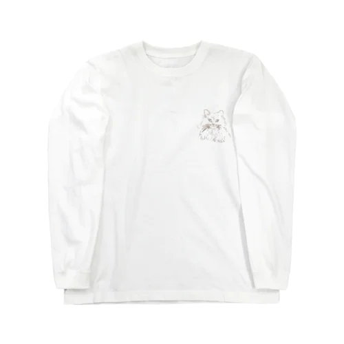 名前はショーン｜イケメンなねこ Long Sleeve T-Shirt