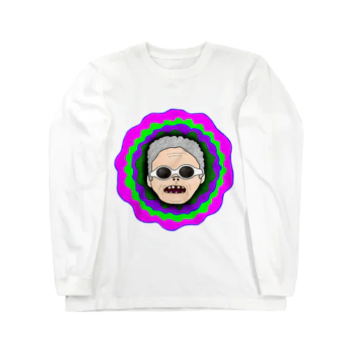 サイケデリックばーちゃん Long Sleeve T-Shirt