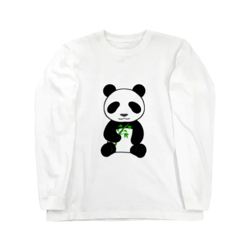 【寄付】竹大好きパンダ Long Sleeve T-Shirt