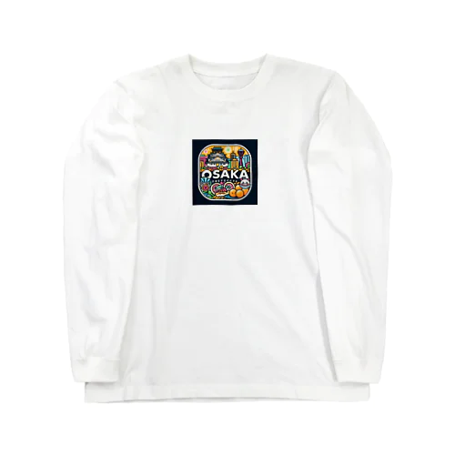 大阪府 Long Sleeve T-Shirt