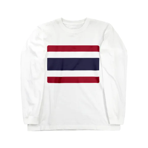 タイの国旗 Long Sleeve T-Shirt