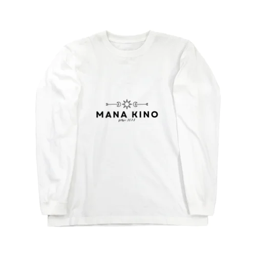 MANA KINO ロゴ｜MANA KINO Long Sleeve T-Shirt