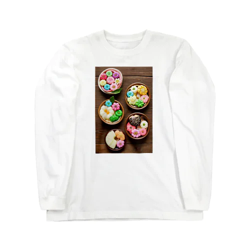 和菓子(練り切り) Long Sleeve T-Shirt
