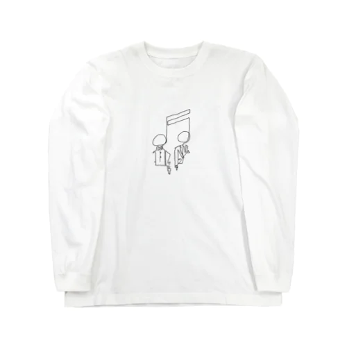 兄弟　一筆書き Long Sleeve T-Shirt