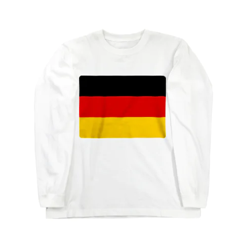 ドイツの国旗 ロングスリーブTシャツ