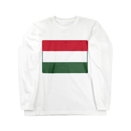 ハンガリーの国旗 Long Sleeve T-Shirt