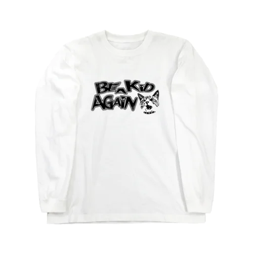 子供のようにROCK猫 Long Sleeve T-Shirt