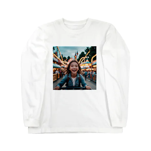 笑顔の少女 Long Sleeve T-Shirt