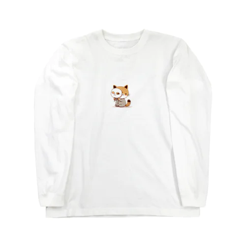 猫の仮面 ロングスリーブTシャツ