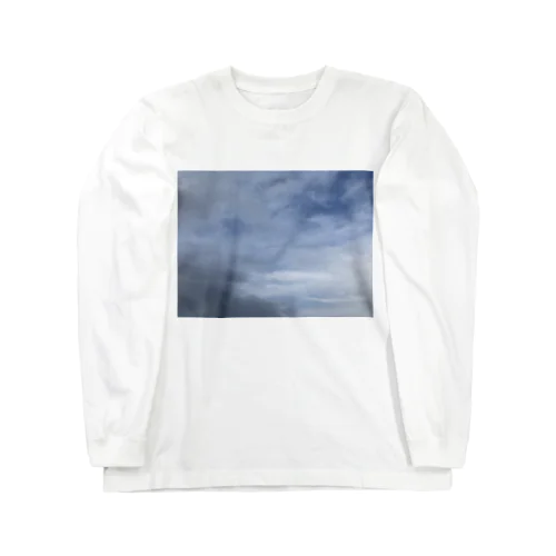 4月16日　吹き荒れる風と雲 Long Sleeve T-Shirt