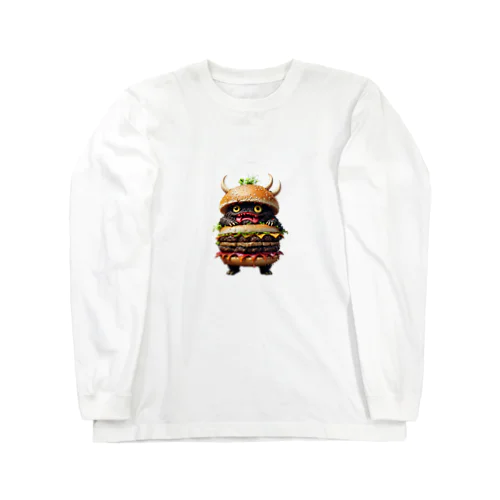 トリプル肉厚ビーフバーガー妖怪　バグドガルド Long Sleeve T-Shirt