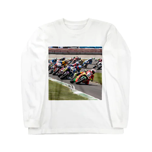 疾風を切り裂く - サーキットの英雄たち Long Sleeve T-Shirt