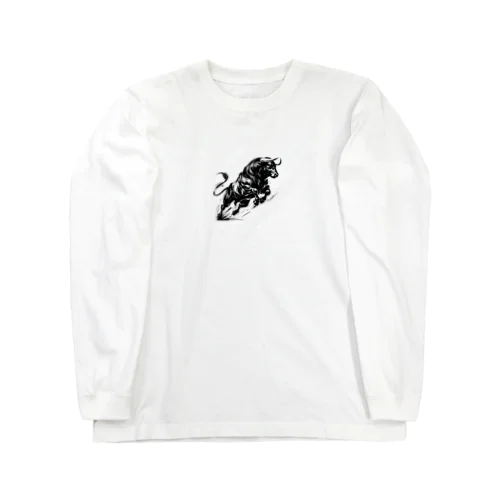 水墨牛 Long Sleeve T-Shirt