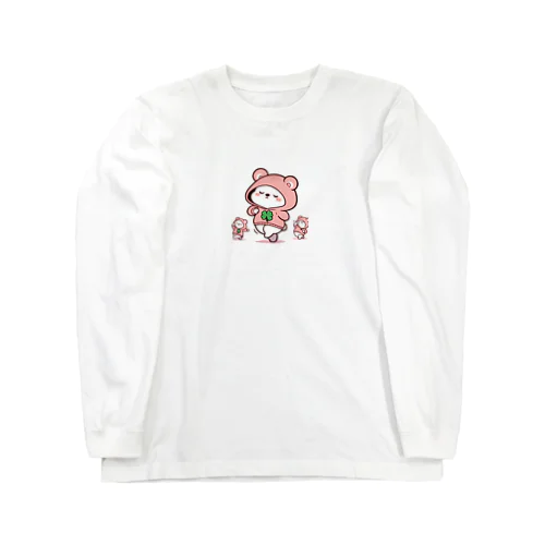 ステップくまの Long Sleeve T-Shirt