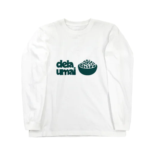 dela umai ライスTシャツ ロングスリーブTシャツ