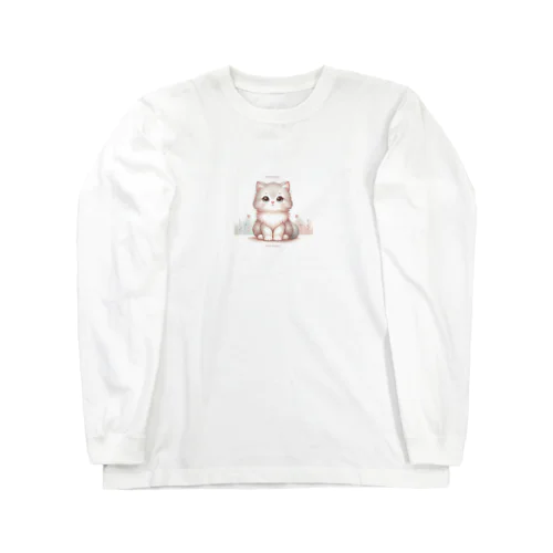 可愛い猫ちゃん Long Sleeve T-Shirt