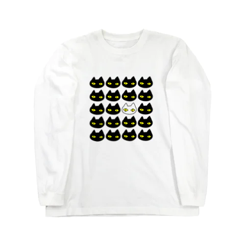 黒猫ボディーガード 001 Long Sleeve T-Shirt