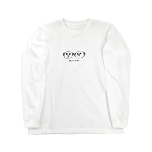 ミーアキャットのつがい Long Sleeve T-Shirt