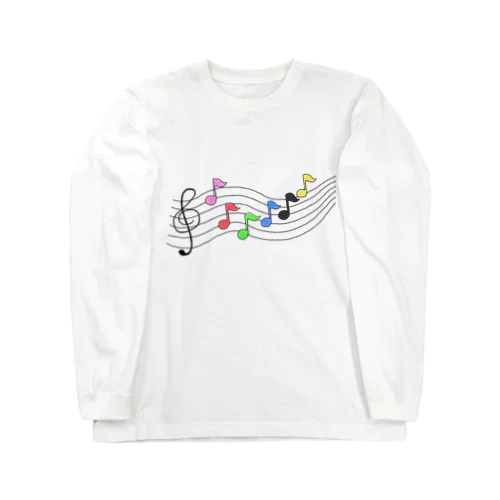 Six melody ロングスリーブTシャツ