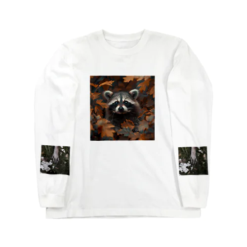 Raccoon Cool Planet Long Sleeve T-Shirt