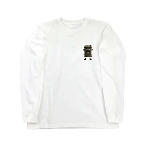 ゴミ箱妖怪　ダボさん Long Sleeve T-Shirt