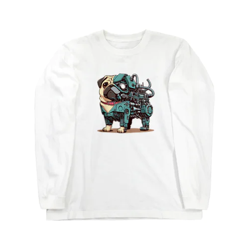 PugBot ロングスリーブTシャツ