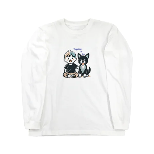 "Together in joy" - 一緒に喜びを Long Sleeve T-Shirt