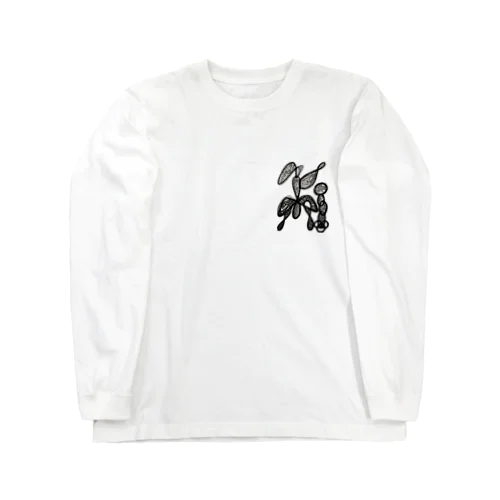 yuu。ボールペンデザイン Long Sleeve T-Shirt