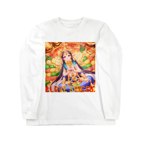 スパイス好きのガネーシャちゃん Long Sleeve T-Shirt