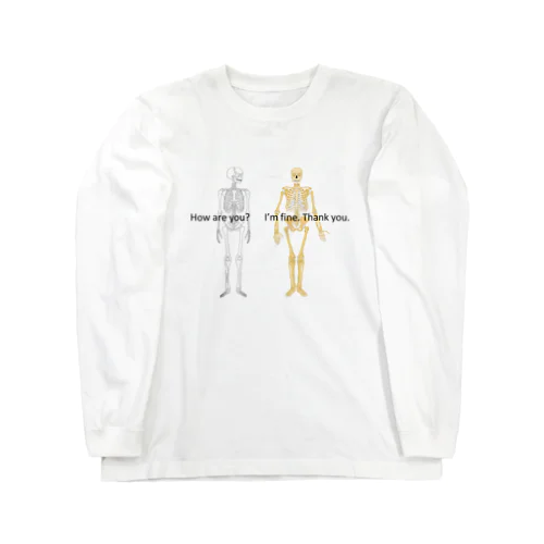 骨格2体 Long Sleeve T-Shirt