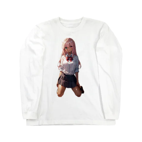 膝をつく Long Sleeve T-Shirt