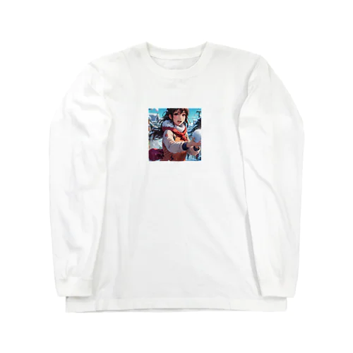 冬月 舞雪 Long Sleeve T-Shirt