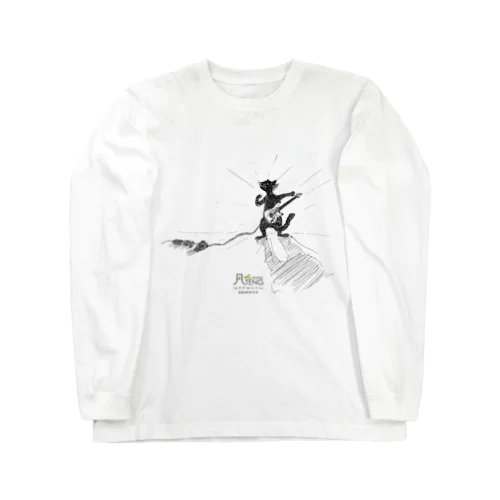 BlackyのギターはWhity Long Sleeve T-Shirt