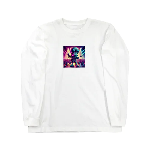 スカルくん Long Sleeve T-Shirt