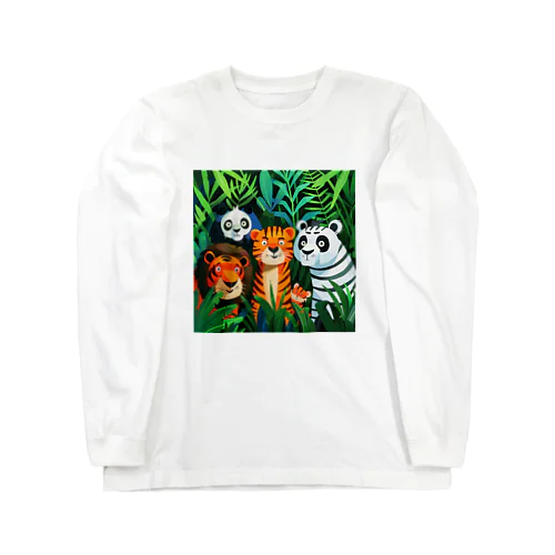 草村に潜む熊とらS Long Sleeve T-Shirt