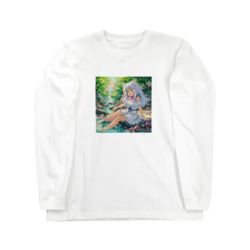 ねこニコばん Long Sleeve T-Shirt