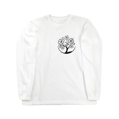 咲く楽 Long Sleeve T-Shirt