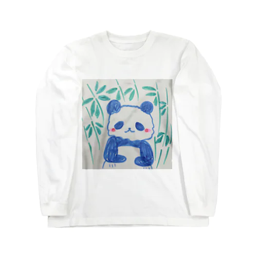 モフモフパンダ君 Long Sleeve T-Shirt