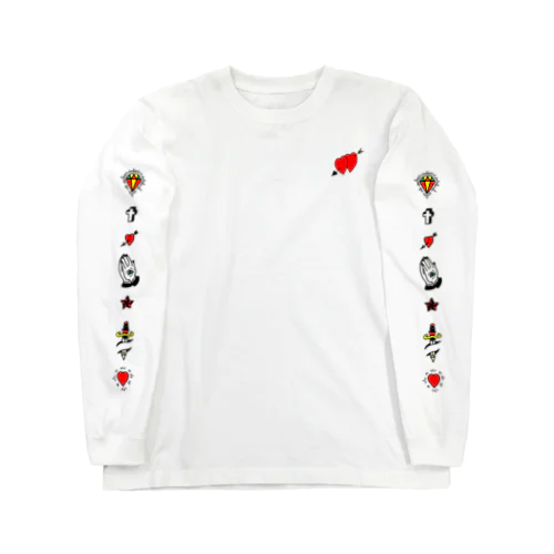 old school tattoo 005 Long Sleeve T-Shirt