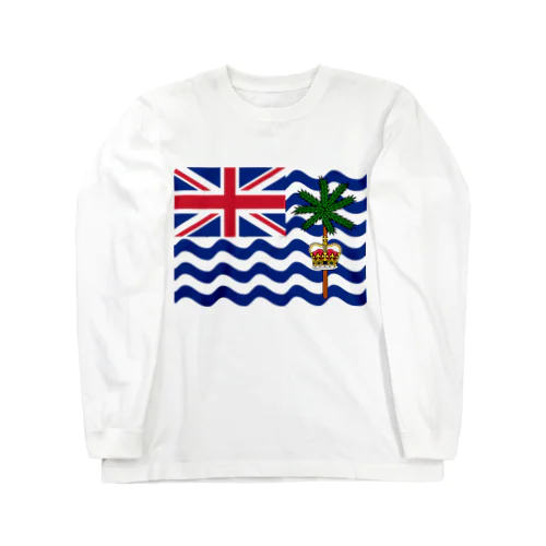 イギリス領インド洋地域の旗 ロングスリーブTシャツ