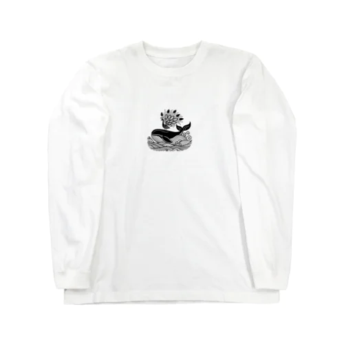 クジラトクジャク Long Sleeve T-Shirt