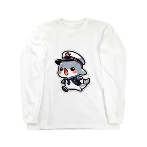 びっくり水兵イルカの航海 Long Sleeve T-Shirt