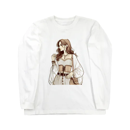 寺町通りの貴子 Long Sleeve T-Shirt