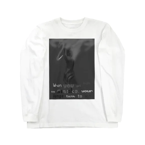 能動的受動喫煙 Long Sleeve T-Shirt