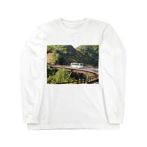 屋久島の路線バス Long Sleeve T-Shirt