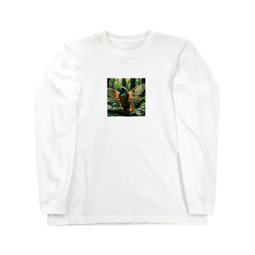 蝉の幼虫 Long Sleeve T-Shirt