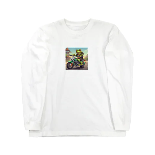 カエルライダー4兄弟　長男　マッテオ Long Sleeve T-Shirt